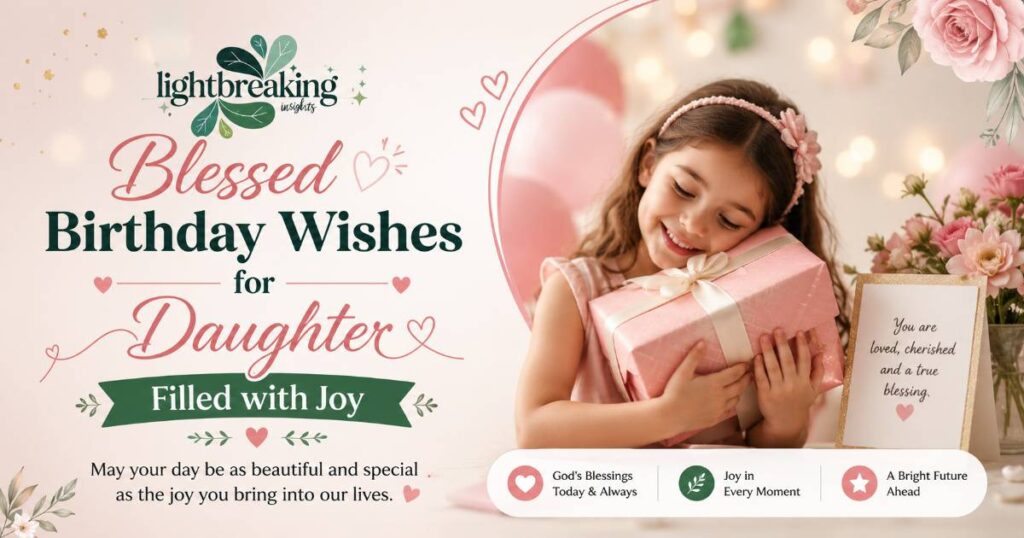 Blessed Birthday Wishes for Daughter