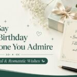 How to Say Happy Birthday to Someone You Admire | Professional & Romantic Wishes
