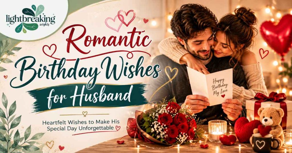 Romantic Birthday Wishes for Husband