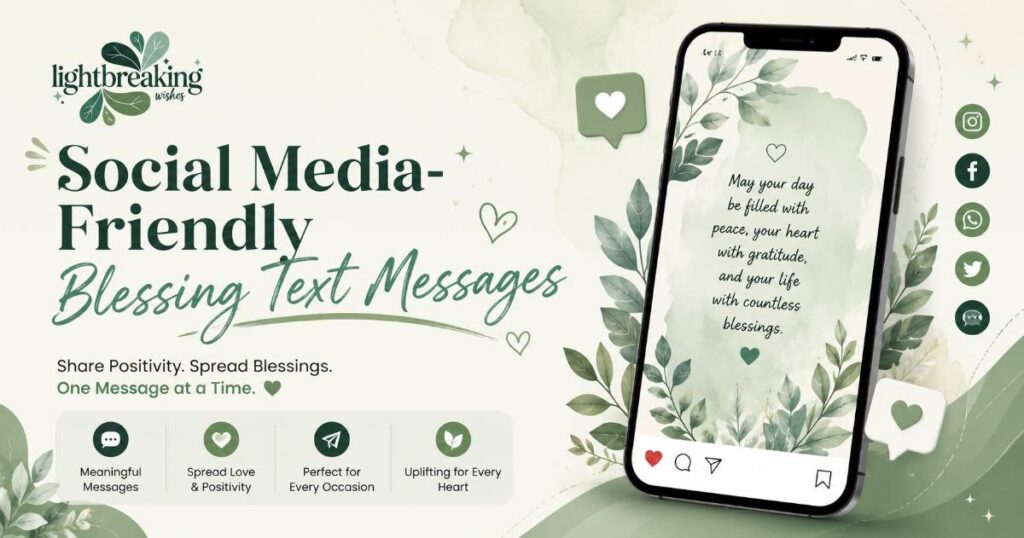 Social Media-Friendly Blessing Text Messages